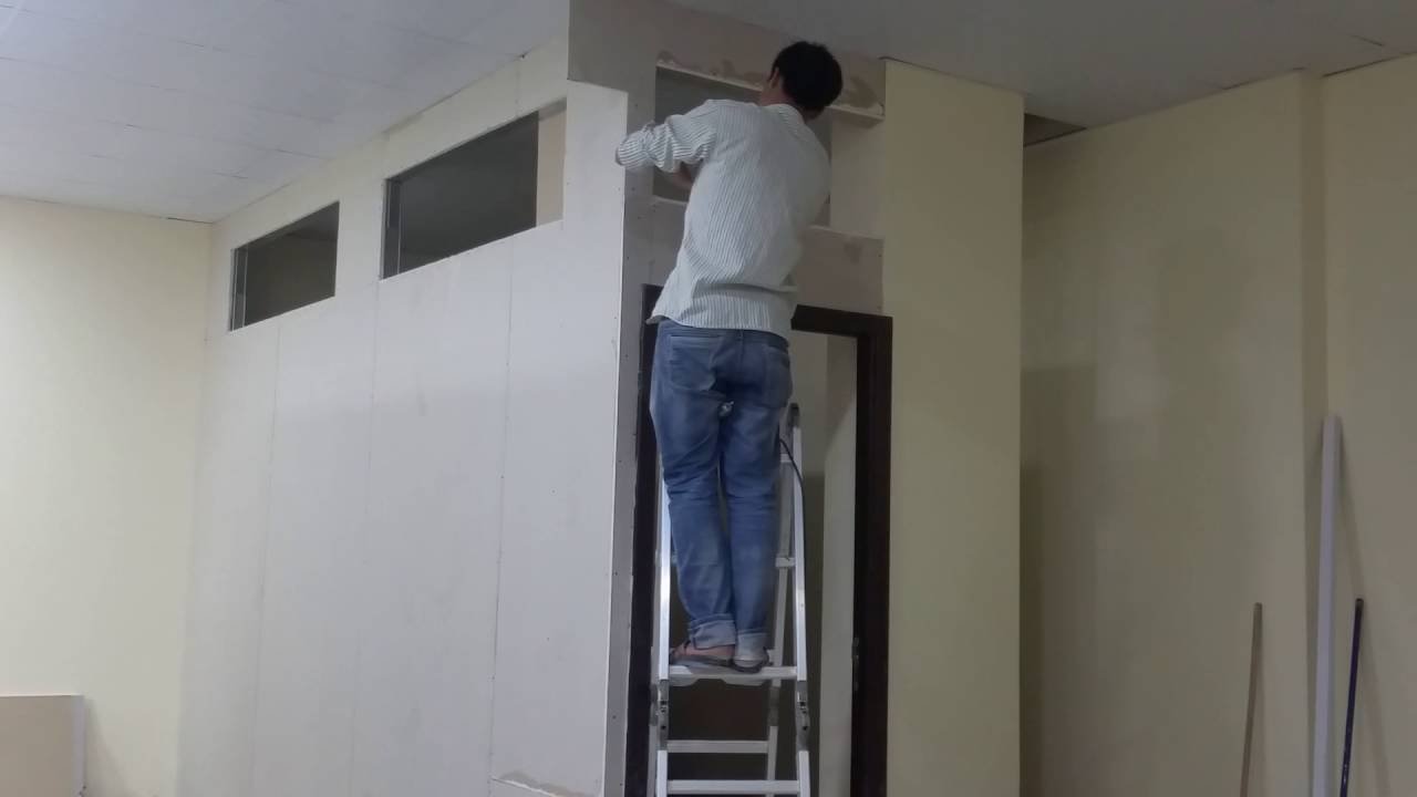 Gypsum board partitioning Dubai