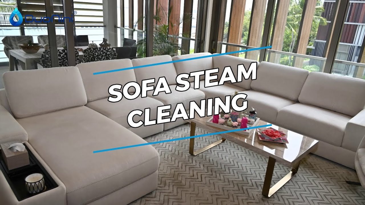 Steam and Hot Water Cleaning Sofa Dubai