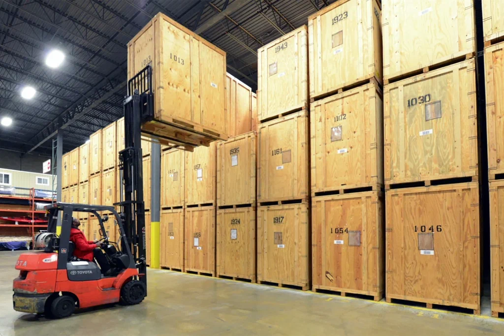 Flexible short-term and long-term storage in secure facilities.